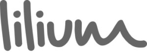 lilium logo sivi
